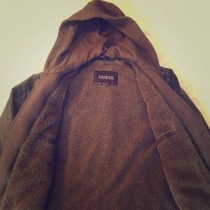 Guess Brown Leather jacket